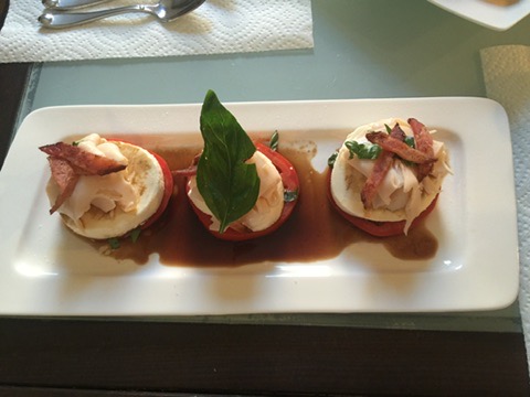 Caprice Salad from Home Grown Tomatos