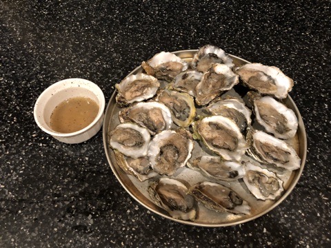 Fresh with granita or Lemmon pepper sauce